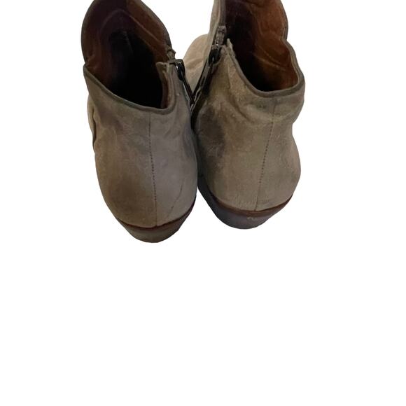Sam‎ Edelman Women's Size 7.5 Petty Suede Leather Tan Ankle Desert Boots Booties - Picture 6 of 12